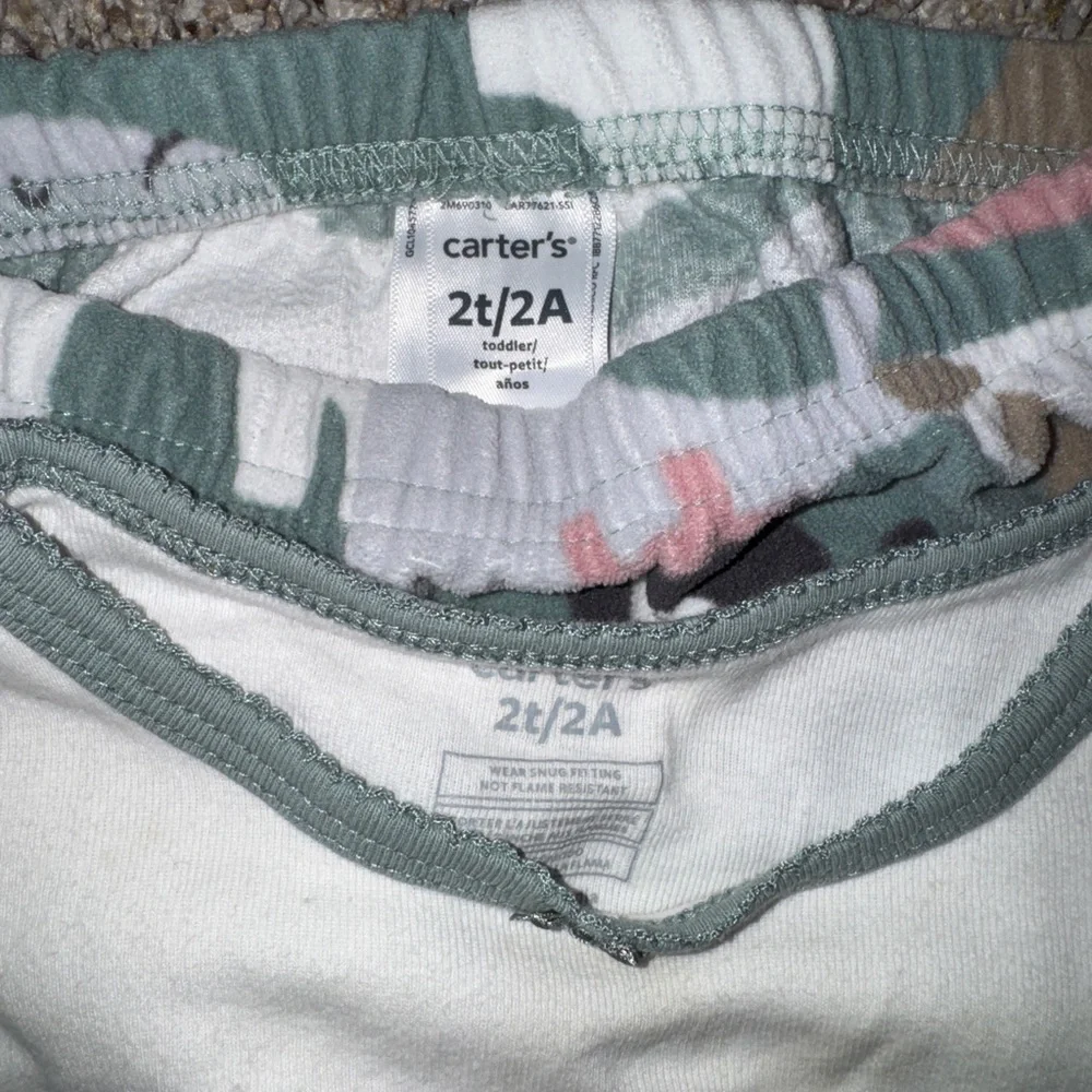 Toddler and baby pajamas - 7 pieces